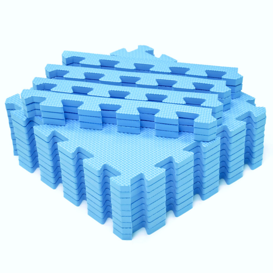 Blue 30cm Soft Mat (9 Pack)