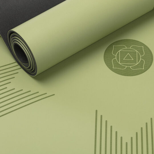 Chakramat® Pro Professional Yoga Mat (Olive Green) | Soft Floor KIDS