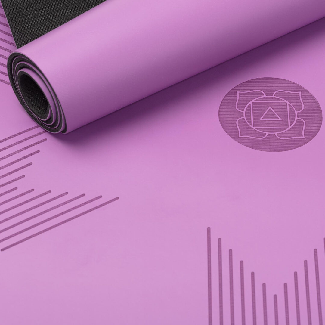 Chakramat® Pro Professional Yoga Mat (Purple) | Soft Floor KIDS