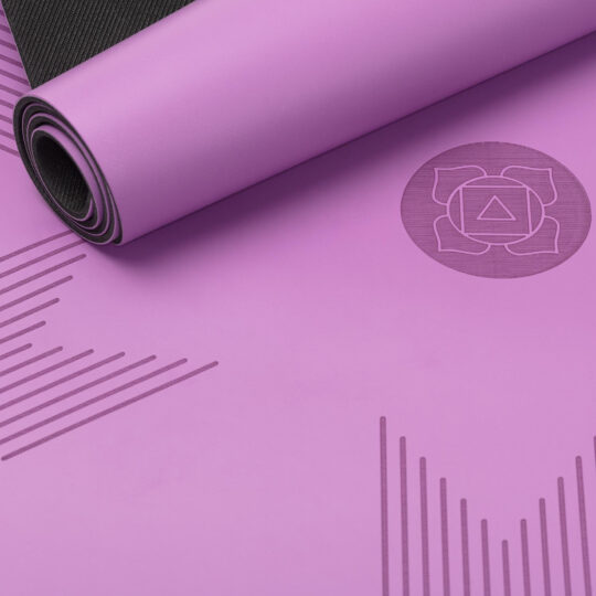 Chakramat® Pro Professional Yoga Mat (Purple) | Soft Floor KIDS