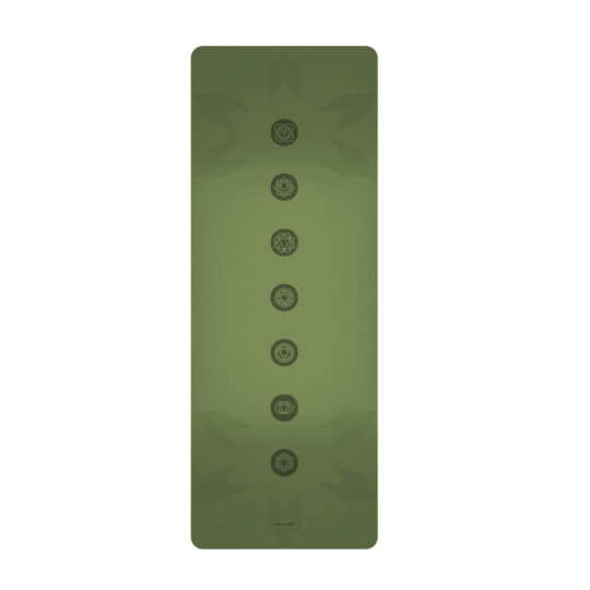 Chakramat® Pro Professional Yoga Mat (Olive Green) | Soft Floor KIDS