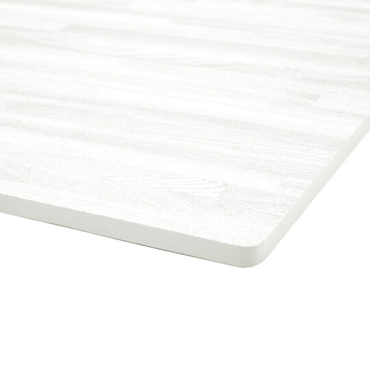 Wood Effect EVA Foam Play Mat 60cm (6 Pack) (Vintage White)