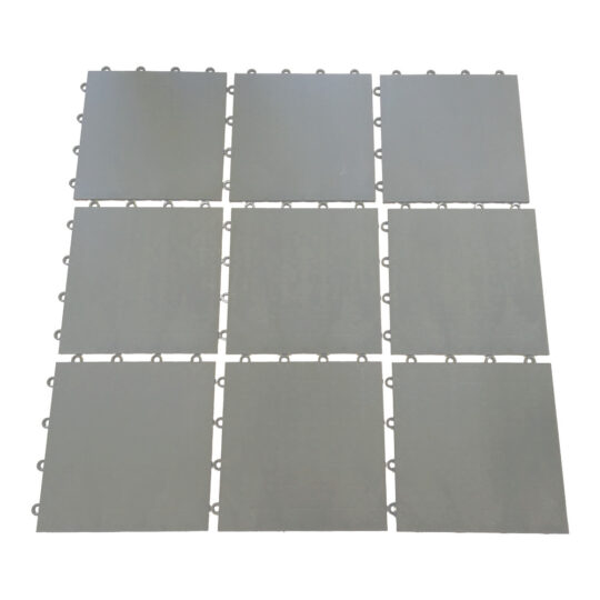 Portable Dance Floor Tiles Snap-Lock (Grey Matt) | Soft floor KIDS