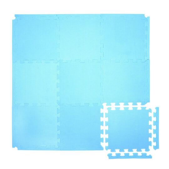 Blue 30cm Soft Mat (9 Pack)