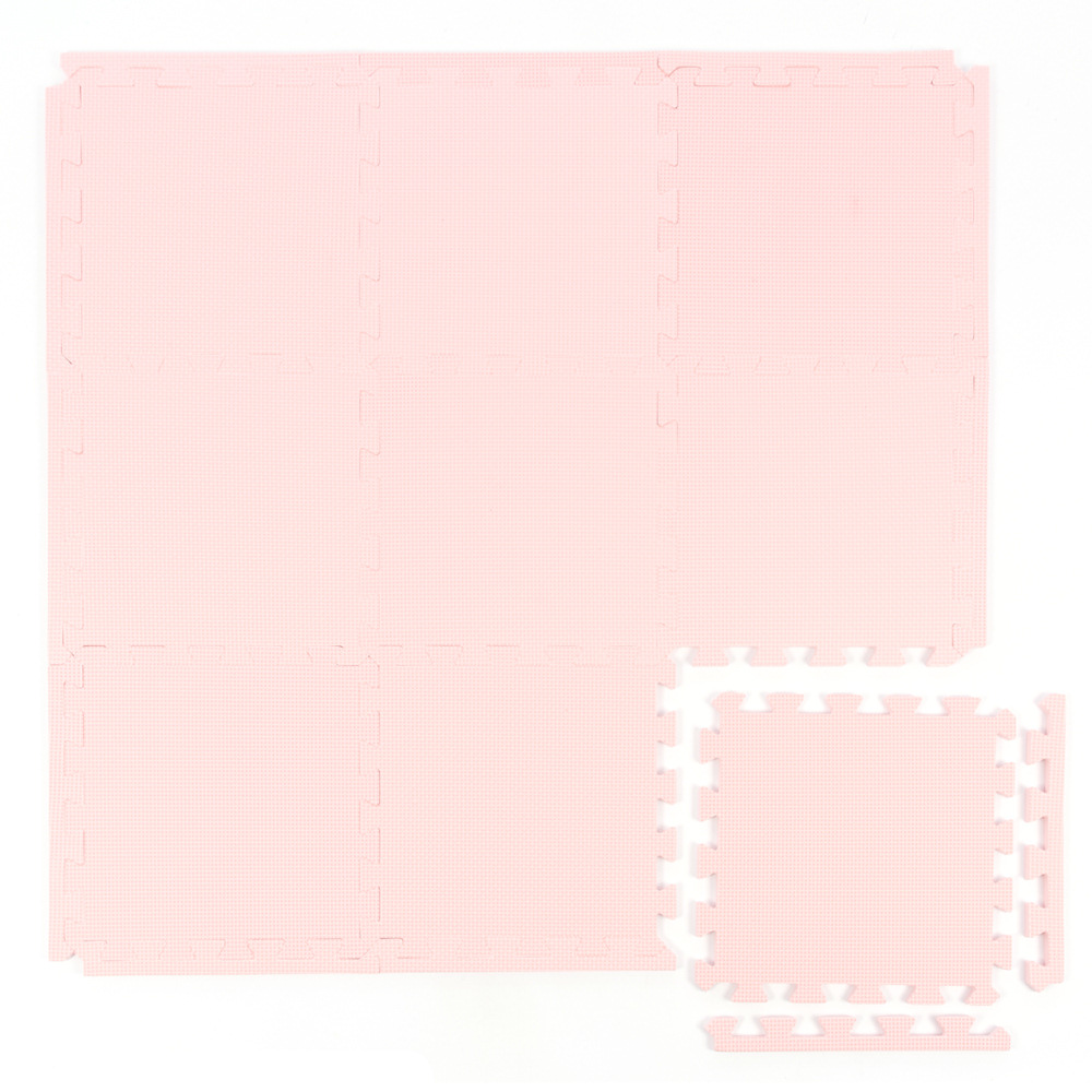 Blush Pink 30cm Soft Mat (9 Pack) Soft Floor KIDS
